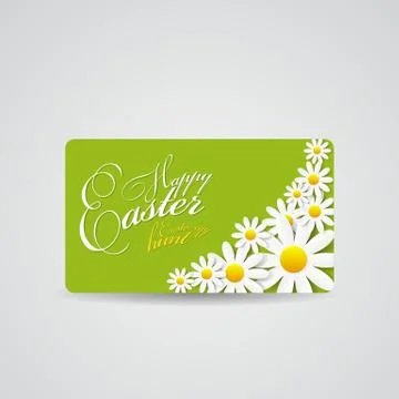 Happy Easter Spring Background Illustration Stock Illustration
