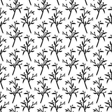 Happy easter spring graphic elements,vector seamless pattern. Lettering, egg, Illustrazione stock