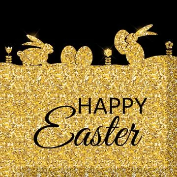Happy Easter Spring Holiday Background Illustration Stock Illustration