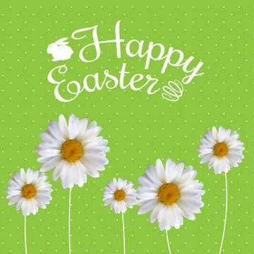 Happy Easter Spring Holiday Background Illustration イラスト素材