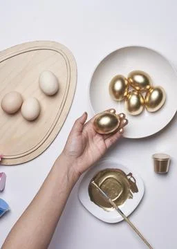 Happy easter time Stock Photos