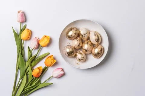 Happy easter time Stock Photos