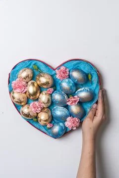 Happy easter time Stock Photos