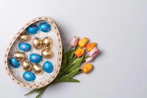 Happy easter time Stock Photos