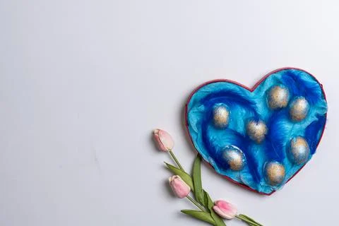 Happy easter time Stock Photos