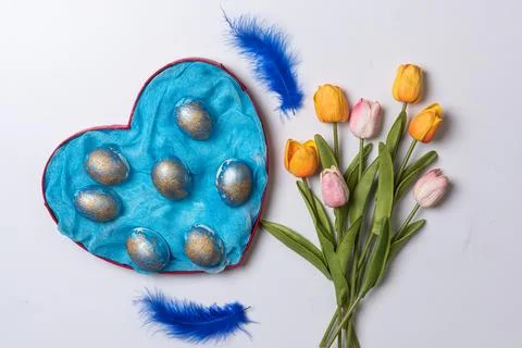 Happy easter time Stock Photos