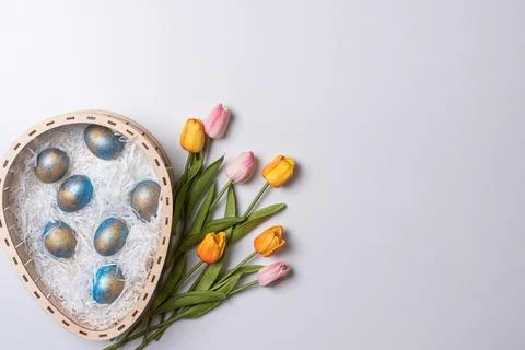 Happy easter time Stock Photos