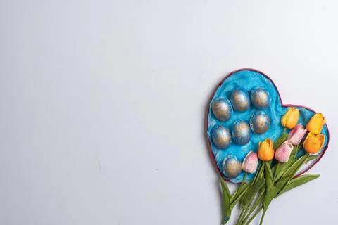 Happy easter time Stock Photos