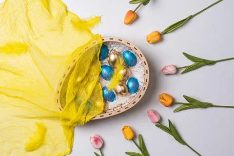 Happy easter time Stock Photos