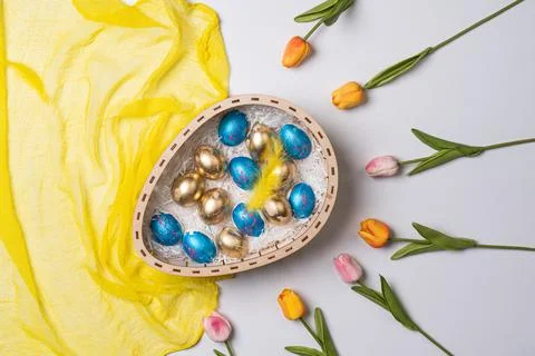 Happy easter time Stock Photos