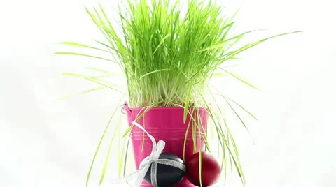 Happy Easter.rotation Stock Footage 21958124