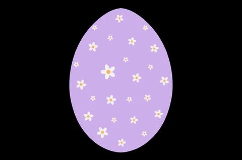 Happy Easter.Set of Easter eggs with different textures on a white backgrou.. Illustrazione stock