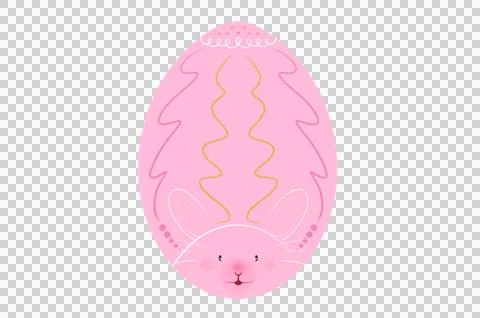 Happy Easter.Set of Easter eggs with different textures on breakthrough bac.. Stock Illustration