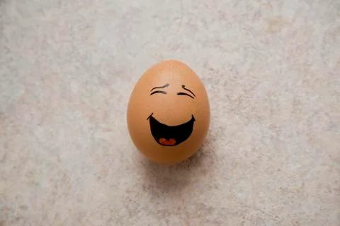Happy egg Foto stock