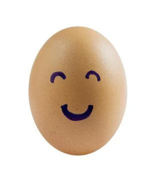 Happy eggs Fotos Stock
