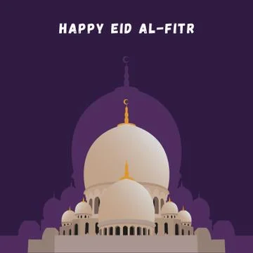 HAPPY EID AL-FITR Stock Illustration