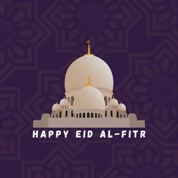 HAPPY EID AL-FITR Stock Illustration
