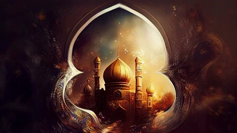 Happy eid greeting motion design animation Stock Footage 234207104