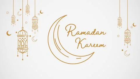 Happy Eid Mubarak Vector Illustration Stock Illustration