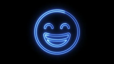 Happy  emoji icon Stock Footage 341813942
