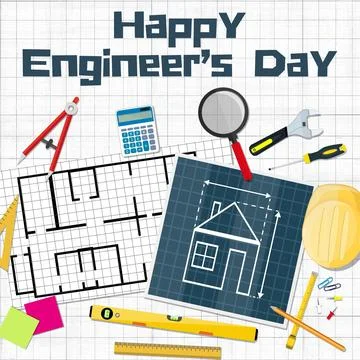 Happy Engineers Day イラスト素材
