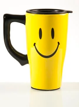 Happy Face Coffee Stock Photos