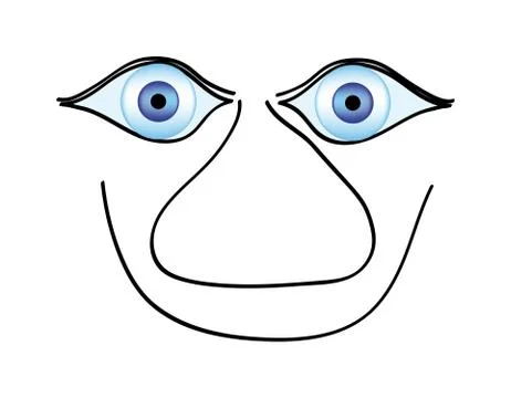 Happy face Stock Illustration