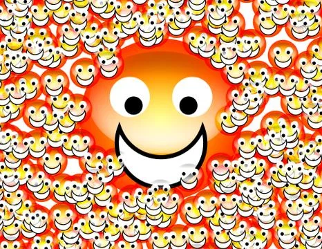 Happy Face Stock Illustration