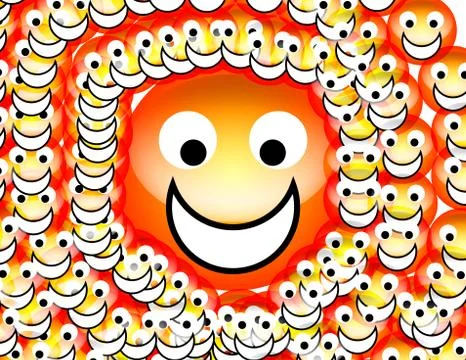 Happy Face Stock Illustration