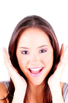 Happy face Foto stock