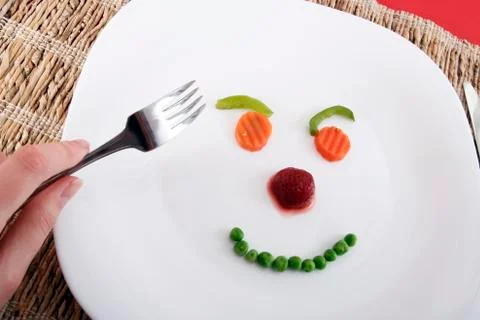 Happy face ! Stock Photos