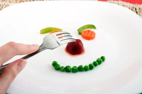 Happy face ! Stock Photos