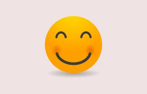 Happy Face Smiling Stock Illustration