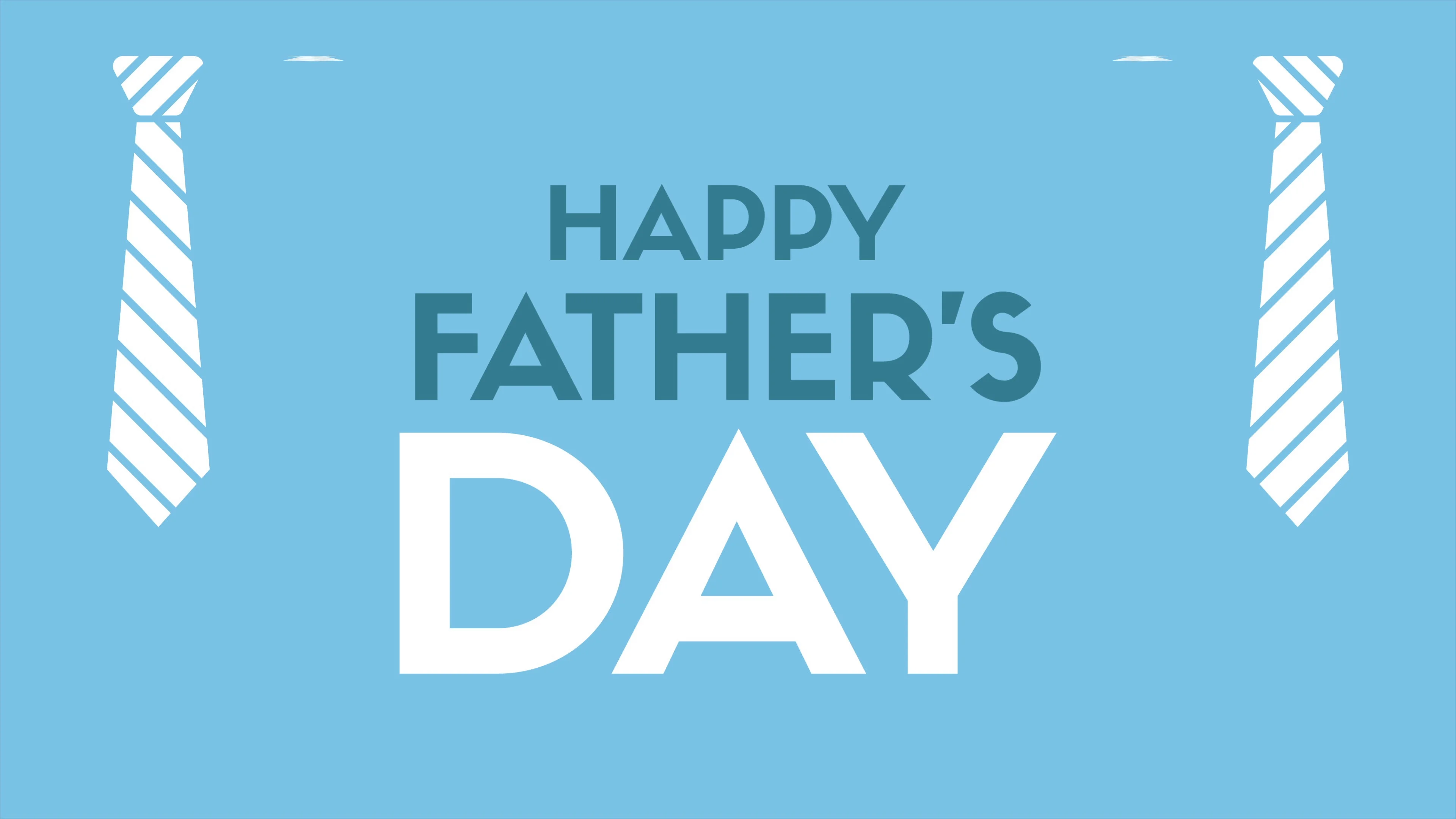 Happy father day cartoon animation backg... | Stock Video | Pond5