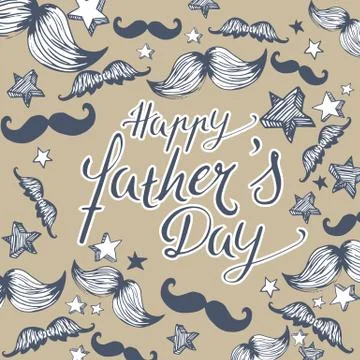 Happy Father's Day background Stock Illustration