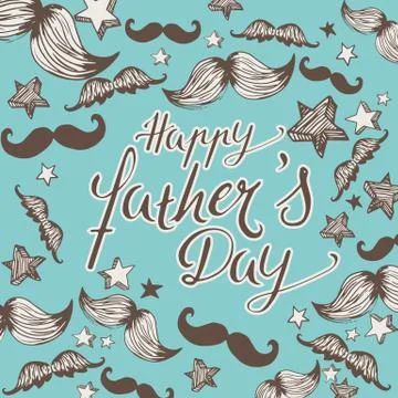 Happy Father's Day background Stock Illustration