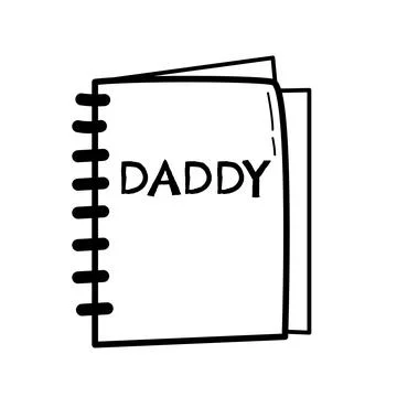 Happy fathers day elements doodle design, celebration accessories 스톡 일러스트