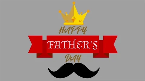 Happy father's day Stock Footage 328950982