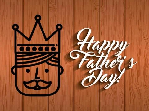 Happy fathers day 스톡 일러스트