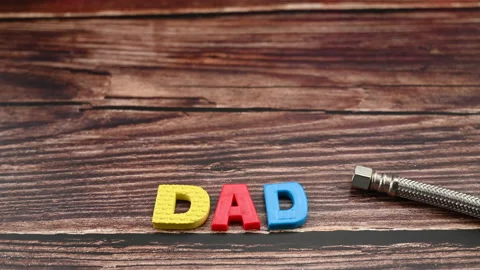 Happy fathers day Message . Stock Footage 153986871