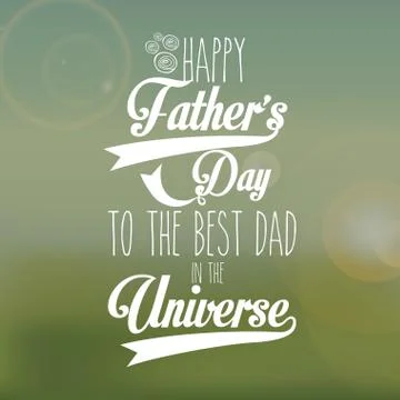 Happy fathers day over pattern  background vector illustration Stock Illustration
