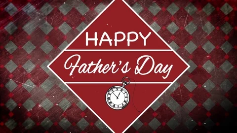 Happy Fathers Day Title Background Stock Footage 76623666