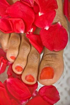 Happy feet 스톡 사진