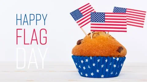 Happy flag day background Stock Photos