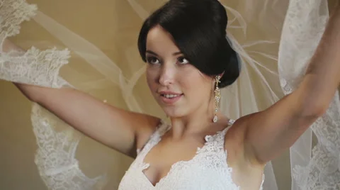 Happy Frames From Wedding Day Stock Footage 53010582