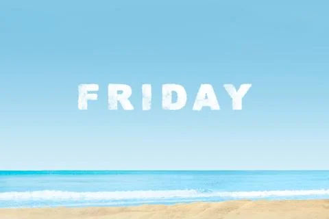 Happy Friday Stock Illustration
