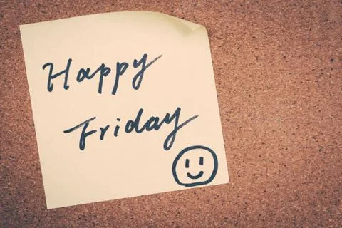 Happy Friday Stock Photos