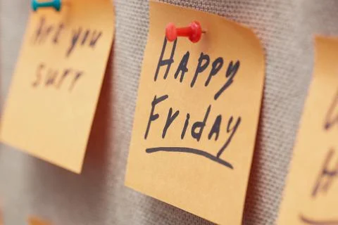 Happy Friday Stock Photos