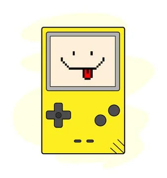 Happy Gaming Stock Illustration