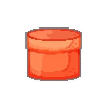 Happy gift box pixel art vector illustration 库存插图